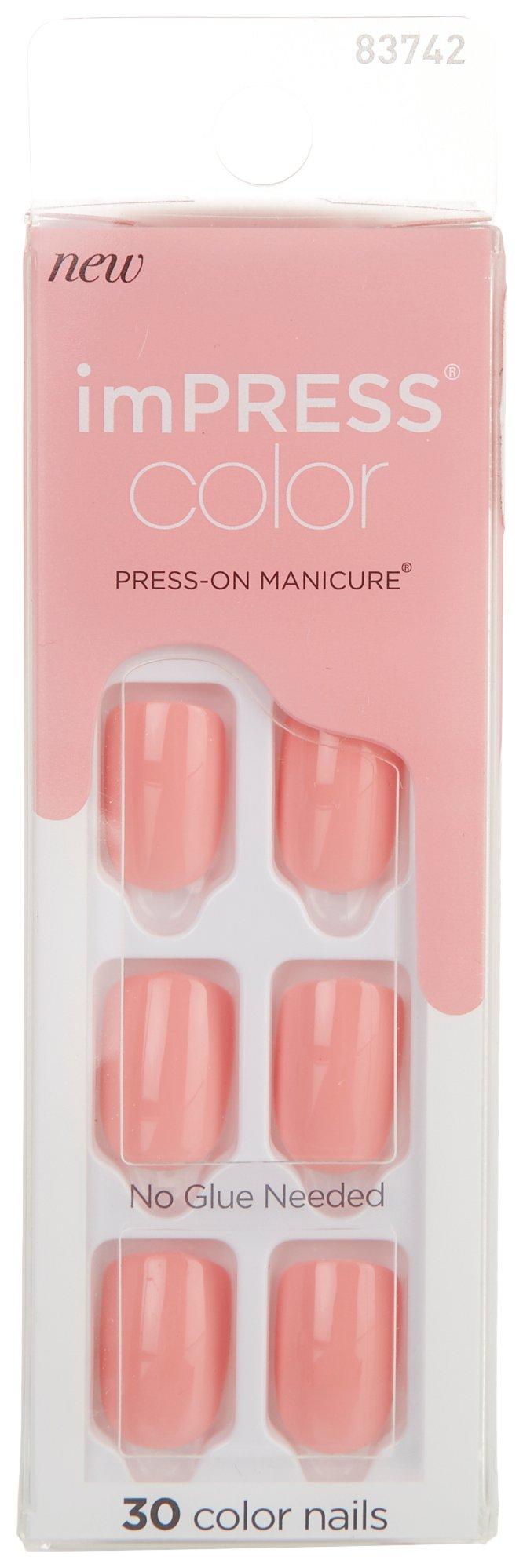 Kiss Impress Color Gel Press-On Manicure