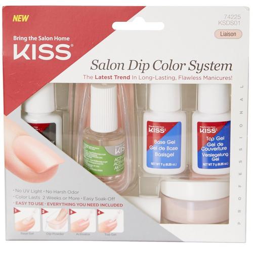 Kiss Salon Dip Color System Starter Kit