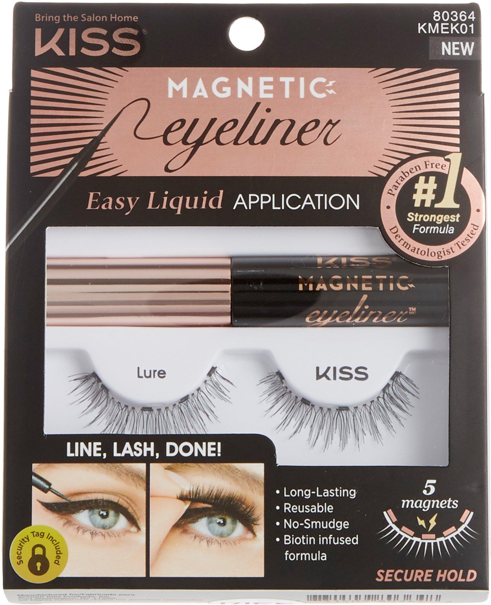 Kiss Magnetic Lashes Eyelashes And Eyeliner
