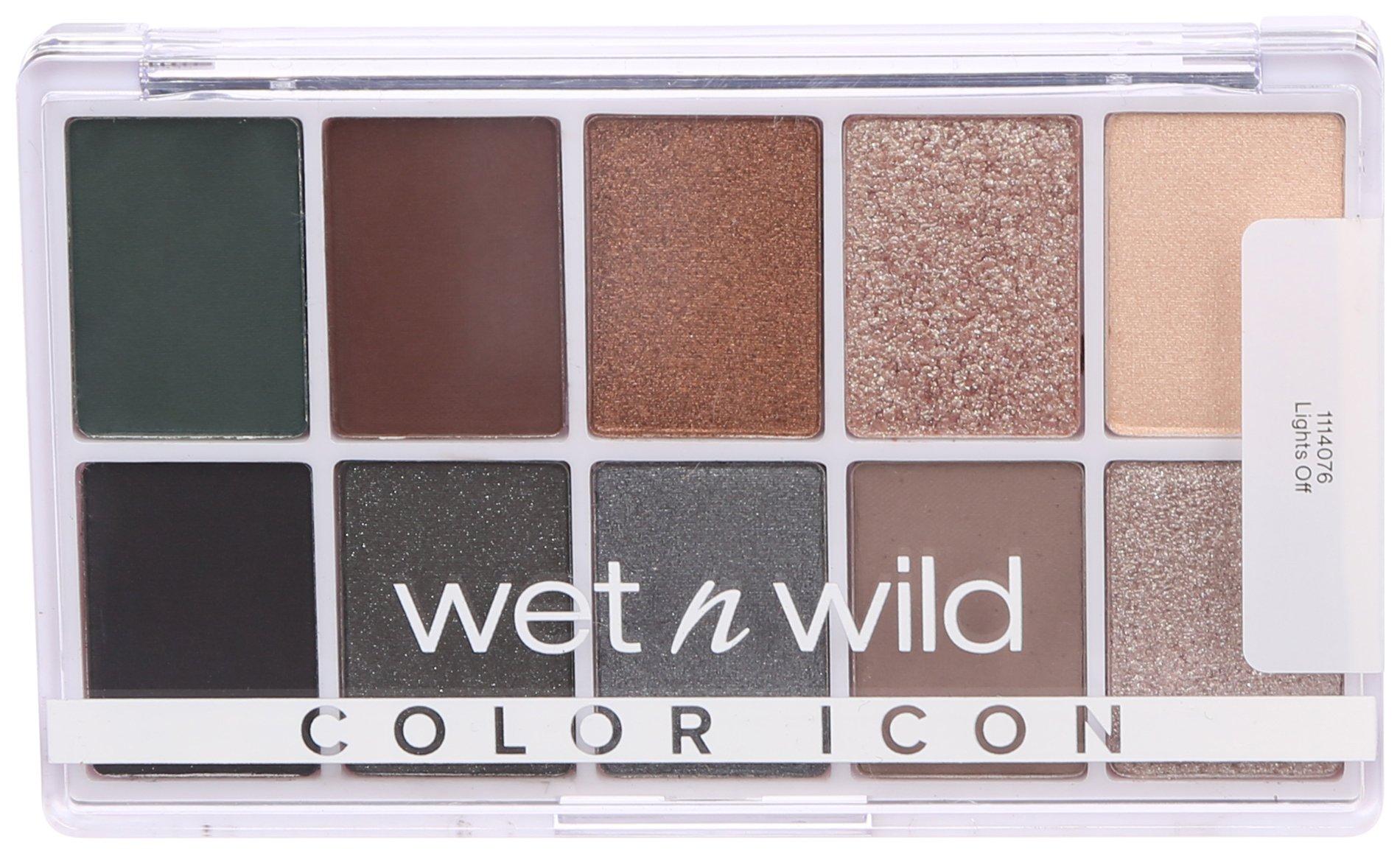 Wet N' Wild Color Icon 10-Pan Lights Off
