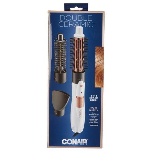 Conair 3-In-1 Double Ceramic Hot Air Brush