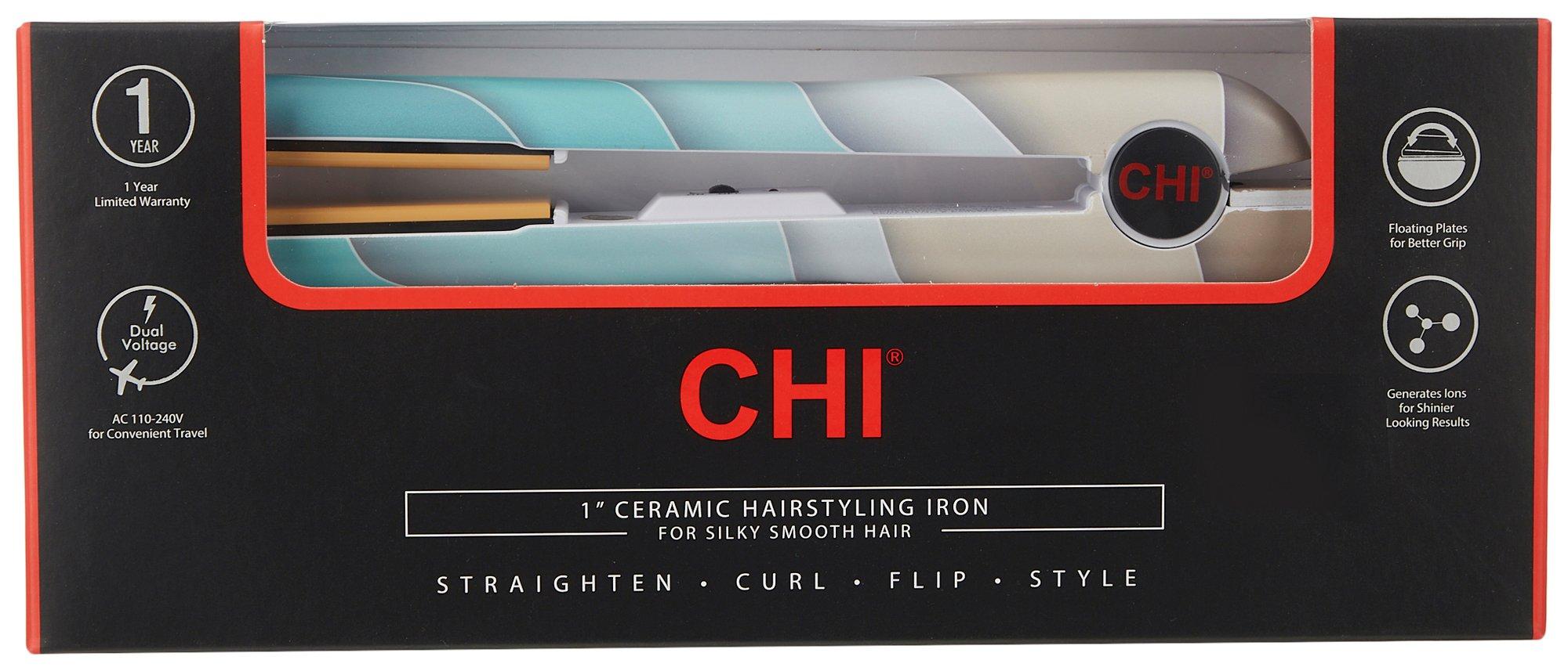 Chi 1 Ceramic Dual Voltage Hairstyling Iron