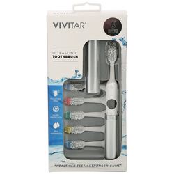 Vivitar Ultrasonic Toothbrush With 6 Brush Heads