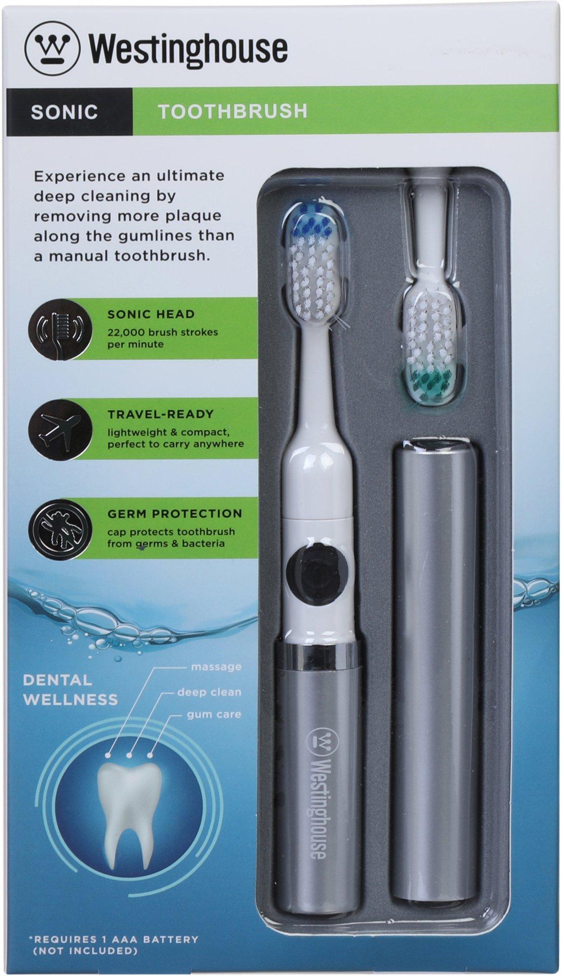 Westinghouse Sonic Travel Toothbrush