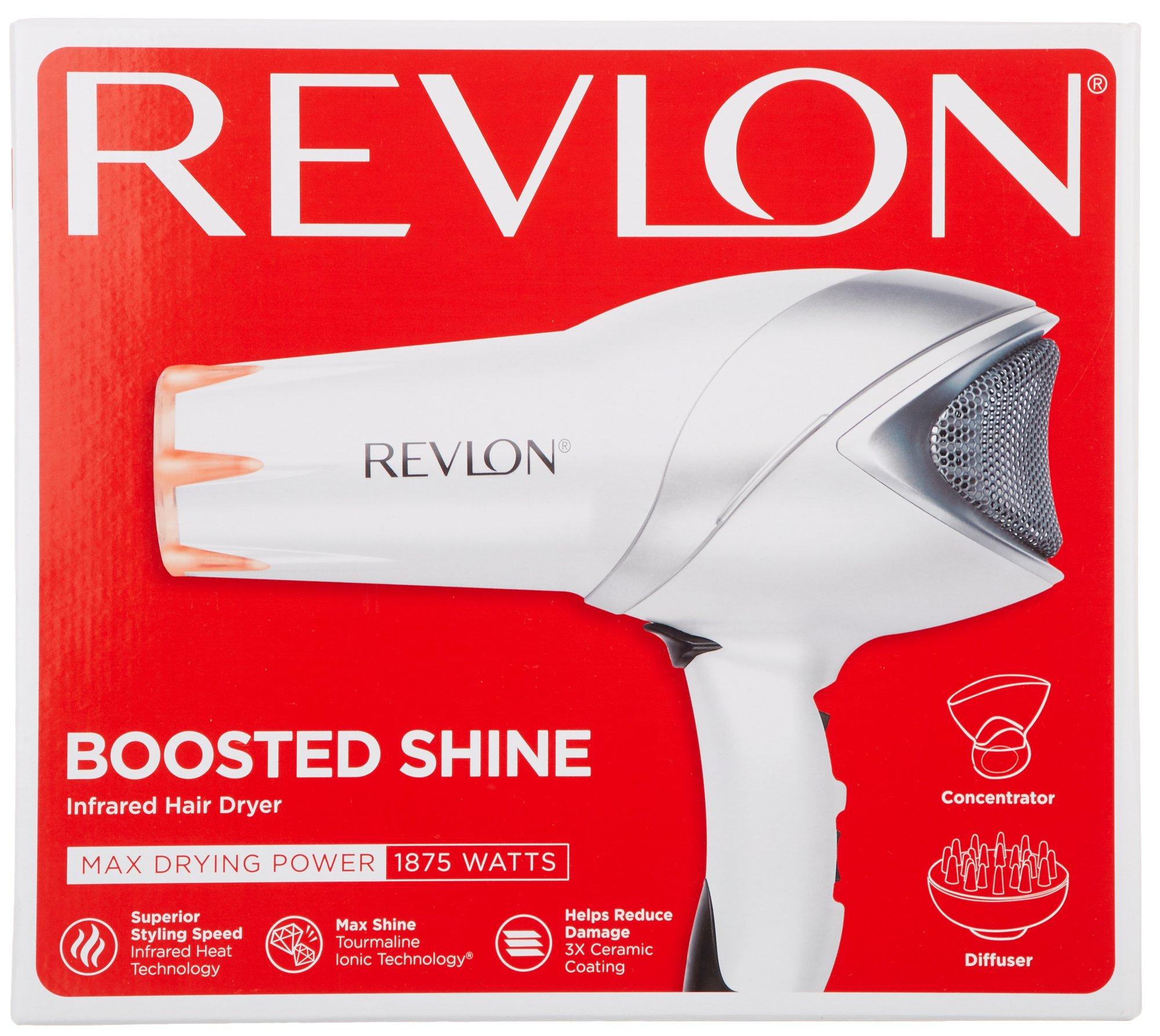 Revlon Boosted Shine 1875 Watt Infrared Hair Dryer