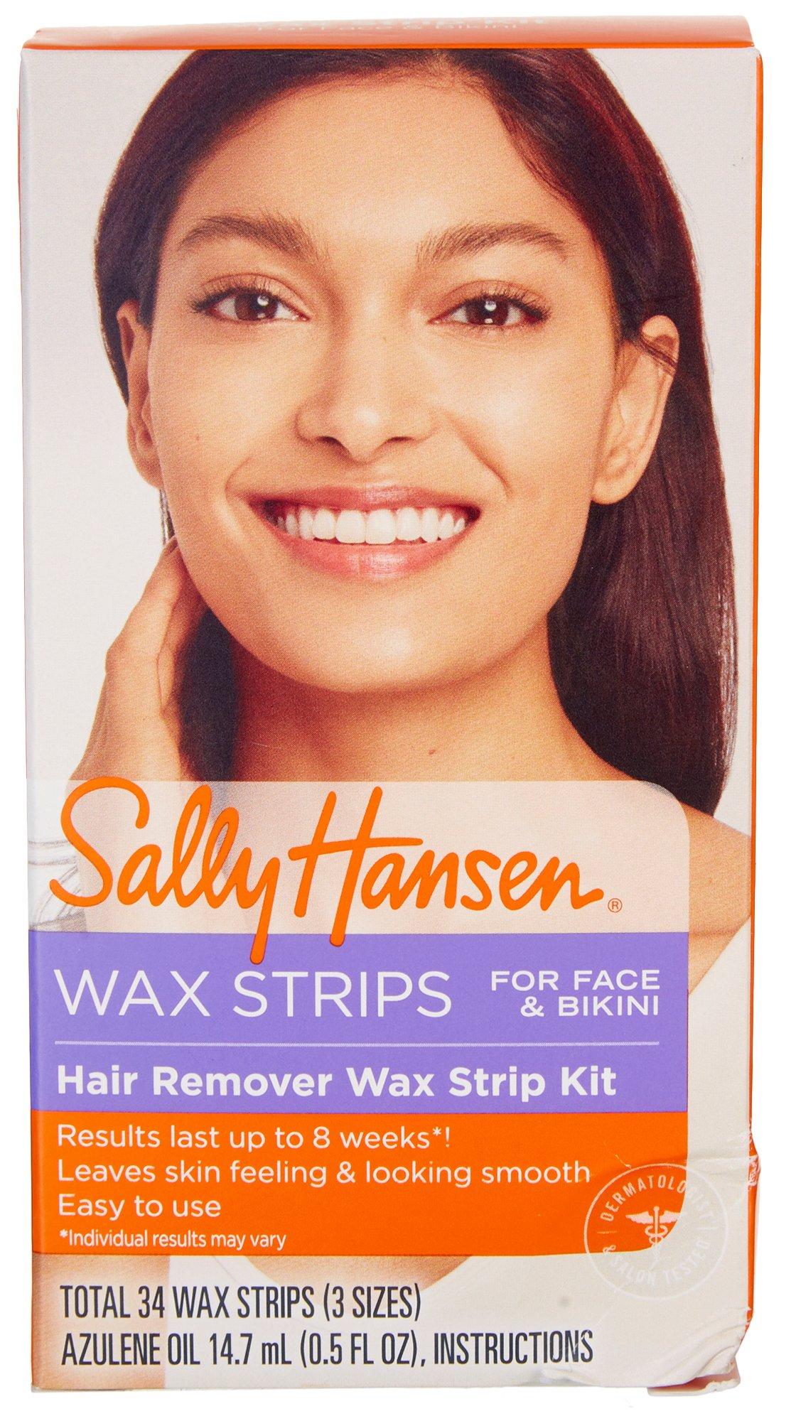 Hair Remover Wax Strip Kit For Face & Bikini