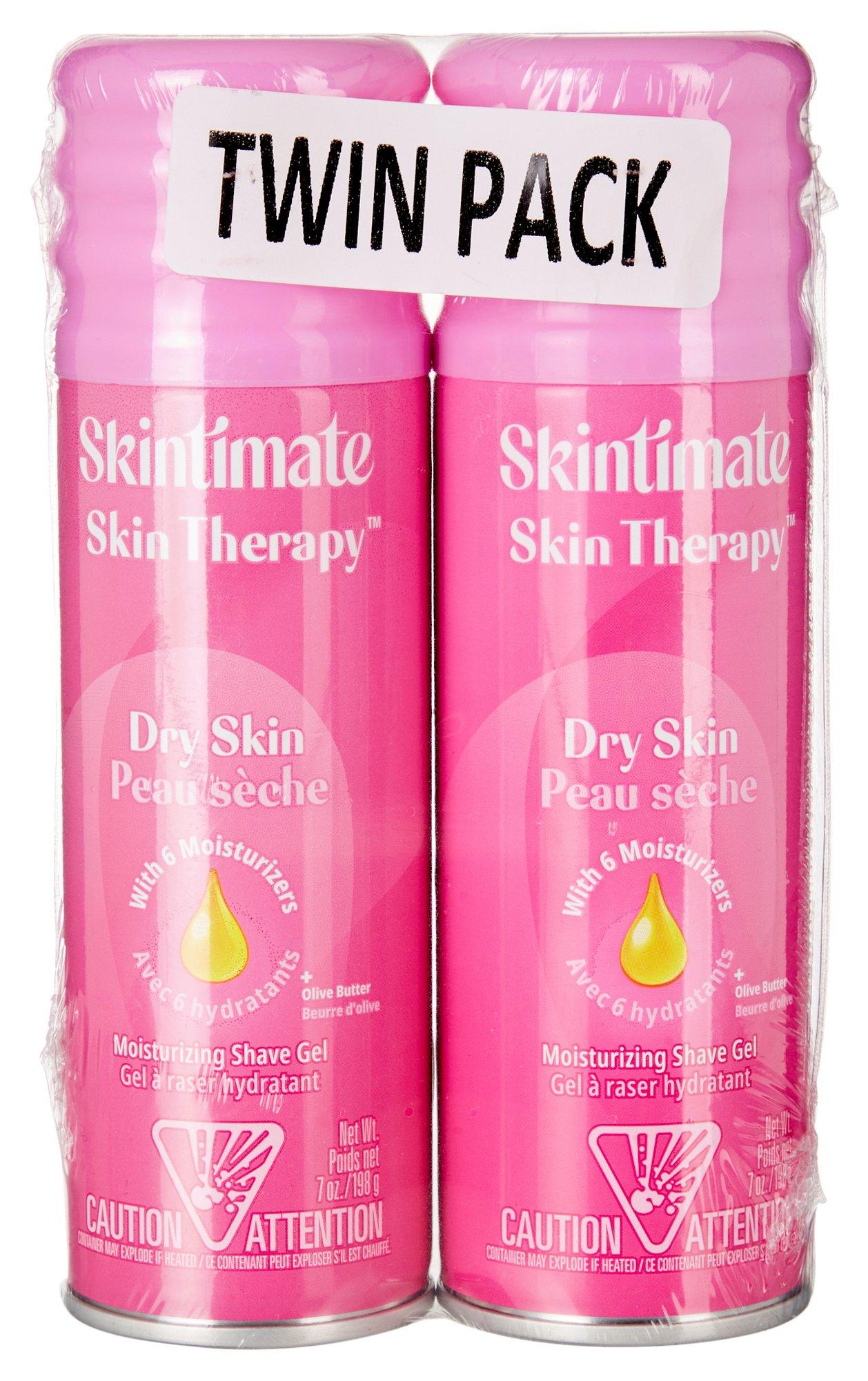 Skintimate 2-Pk. Skin Therapy Dry Skin Shave Gel