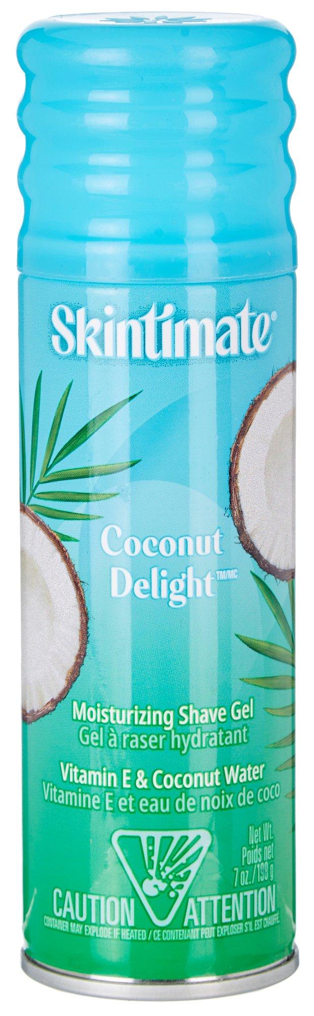 Skintimate Coconut Delight Moisturizing Shave Gel 7 oz.