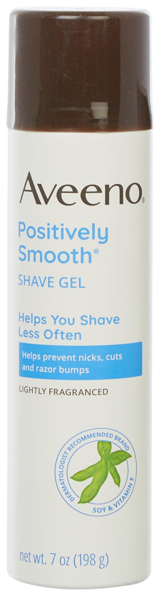 Aveeno Positively Smooth Shave Gel 7 oz.
