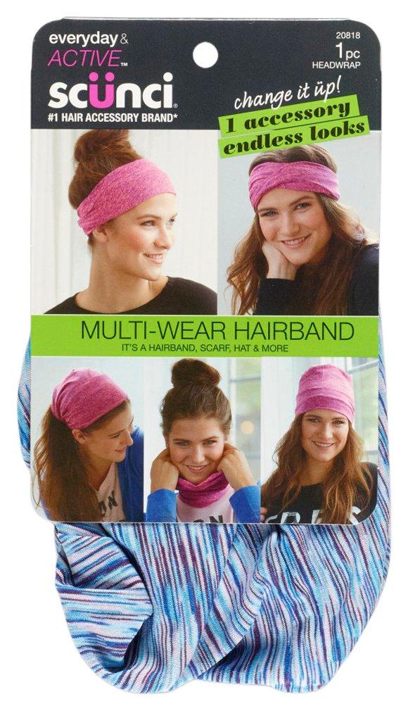 Scunci Print Wide Stretch Multi-Wear Headband