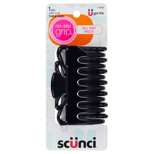 Scunci 1-Pc. No-Slip Grip 9cm Hairstyling Crown Clip