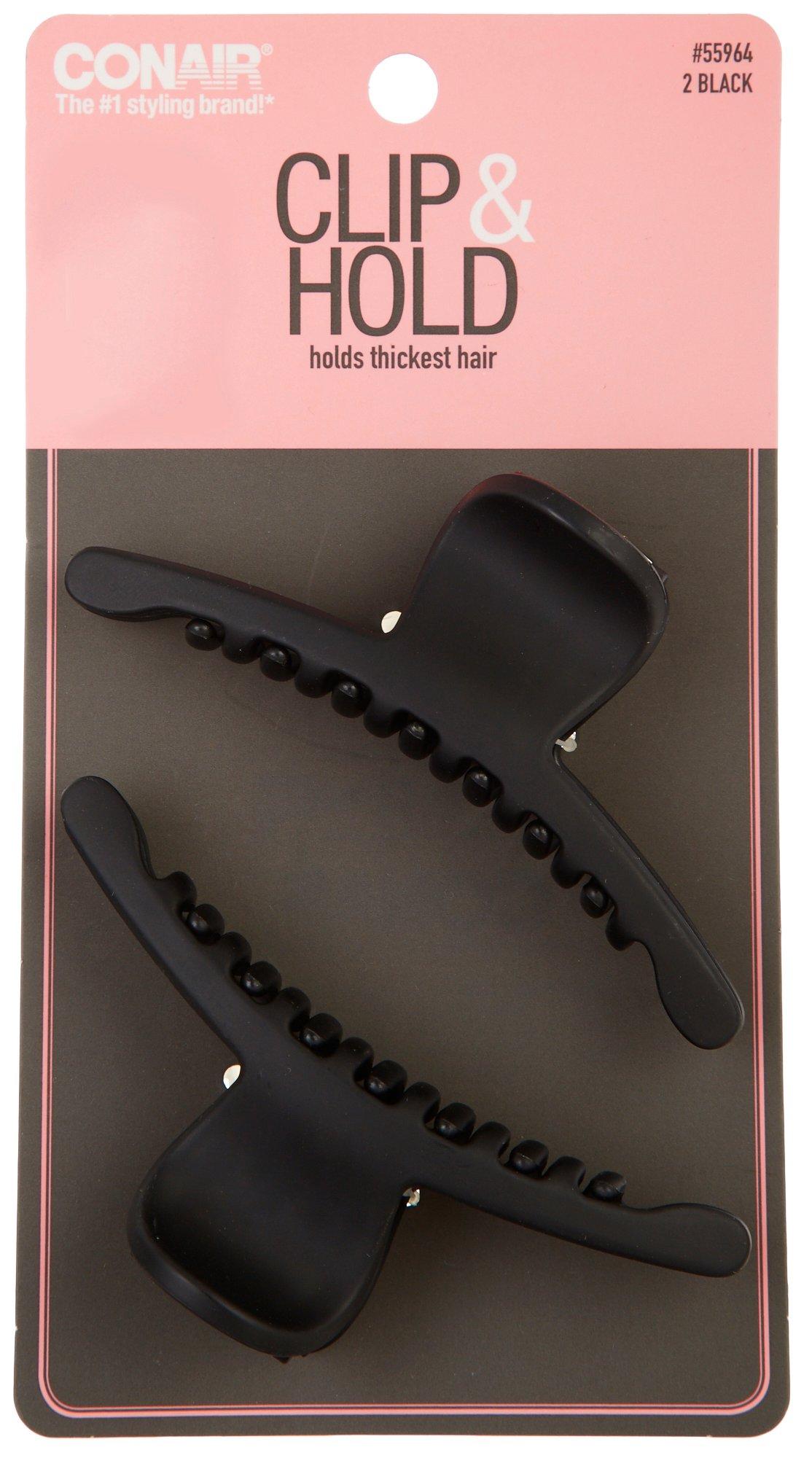 Conair 2-Pc. Style & Clip Thick Hair Clip Set