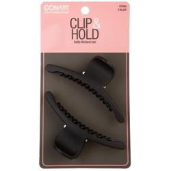 2-Pc. Style & Clip Thick Hair Clip Set