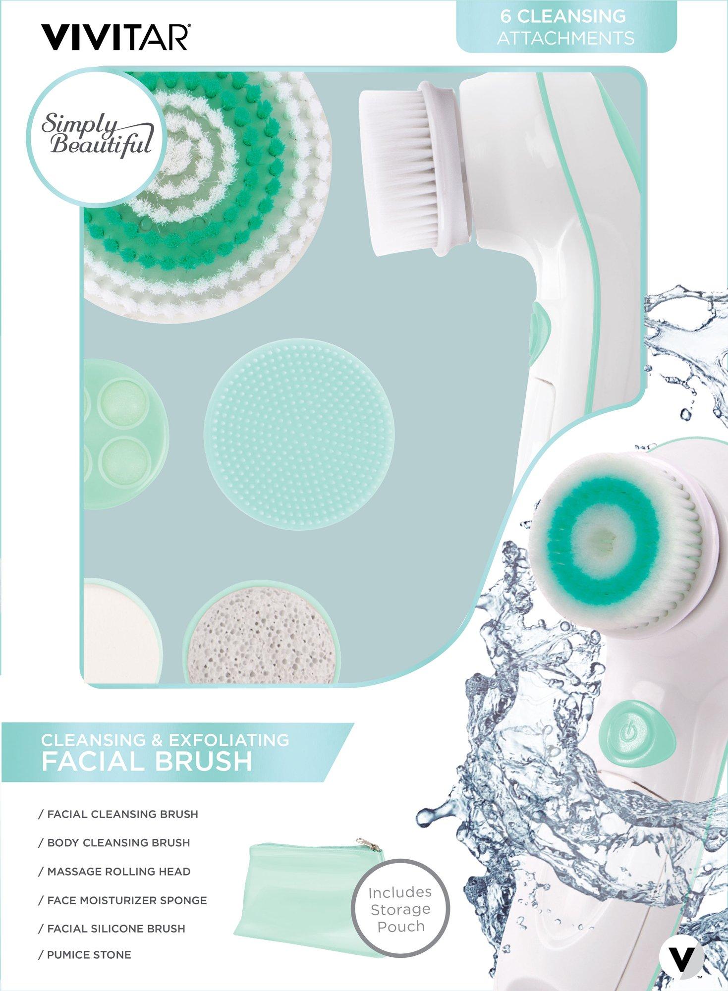 8-Pc. Cleansing & Exfoliating Facial Brush Set