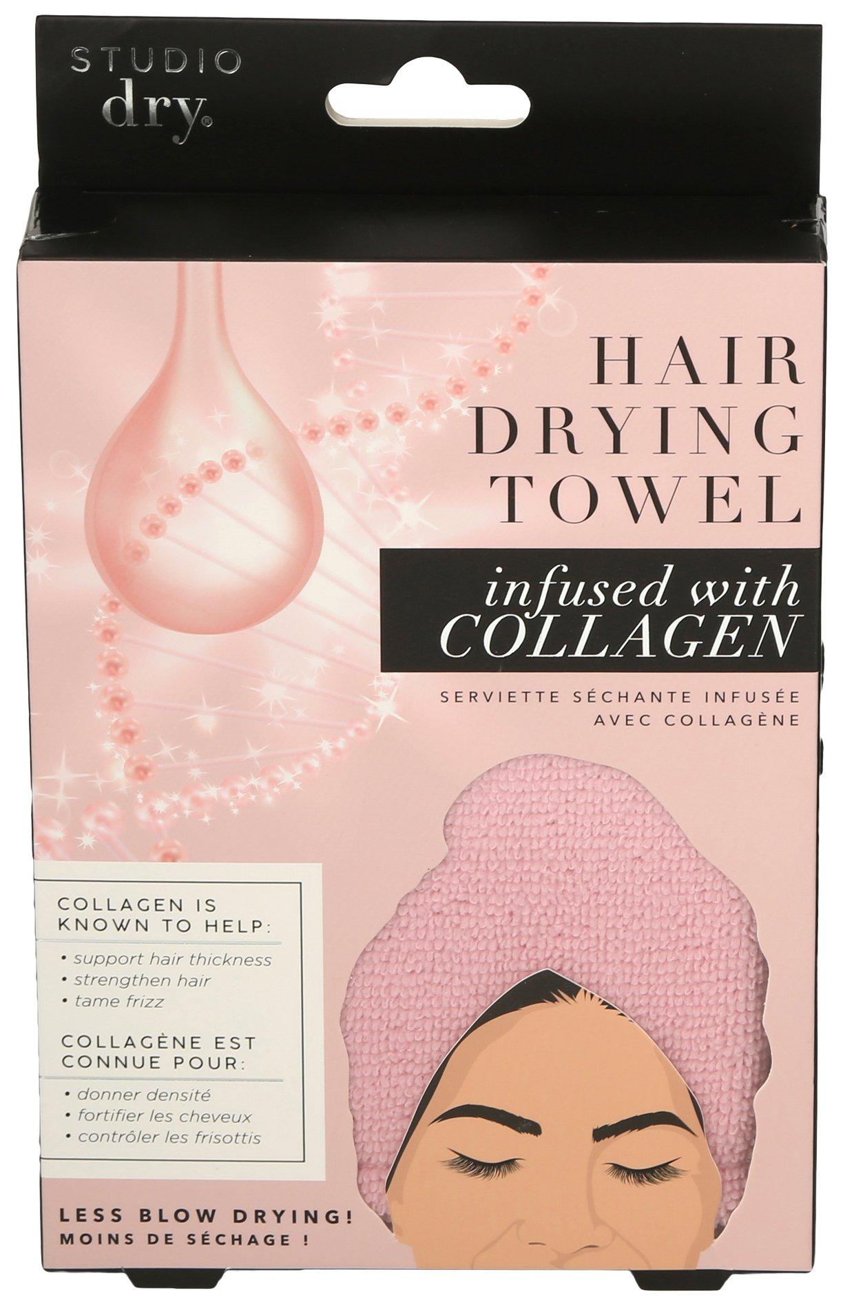 Studio Dry Collagen Hair Drying Towel