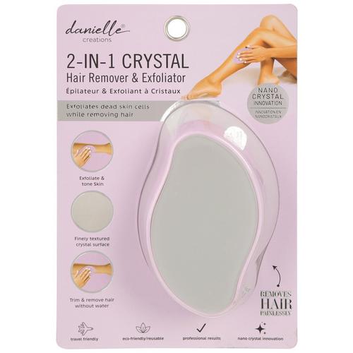 Danielle 2-In-1 Crystal Hair Remover & Exfoliator