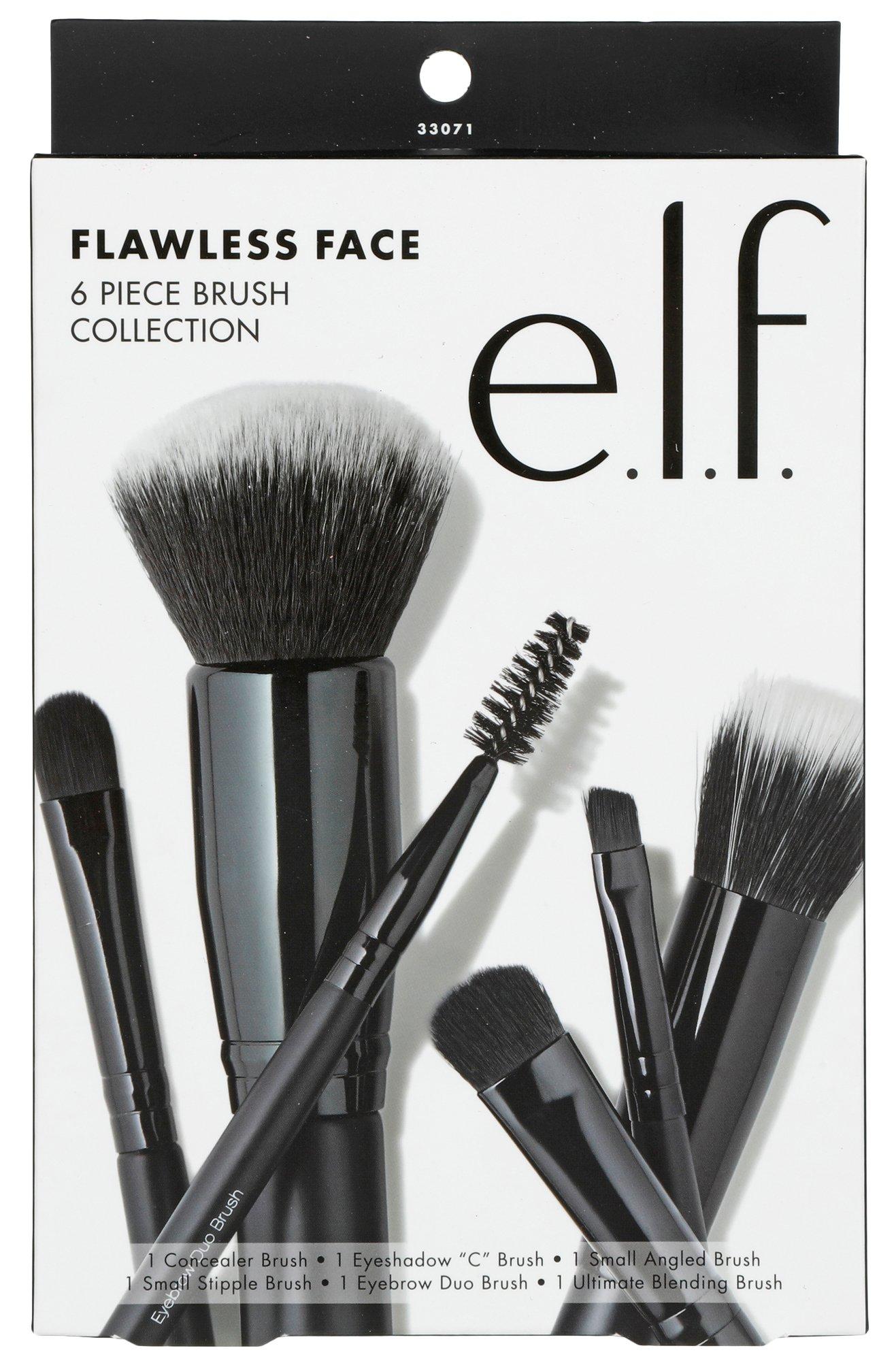 ELF 6 Pc. Flawless Face Makeup Brush Collection