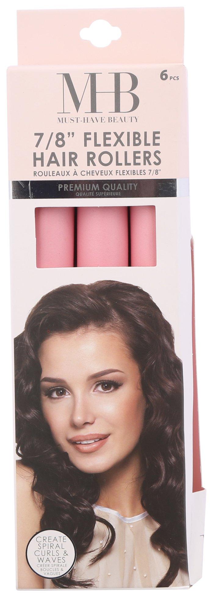 6-Pc. 7/8 In. Hair Rollers Set