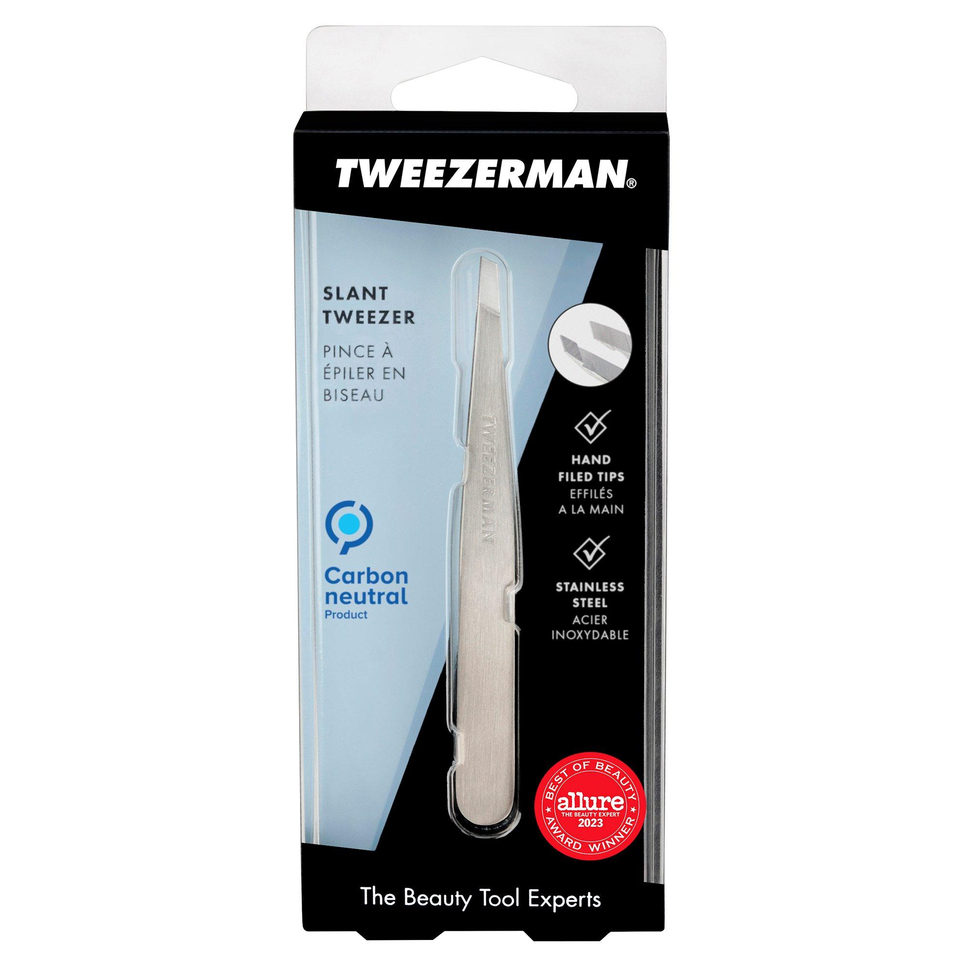 Tweezerman Classic Stainless Steel Slant Tweezer