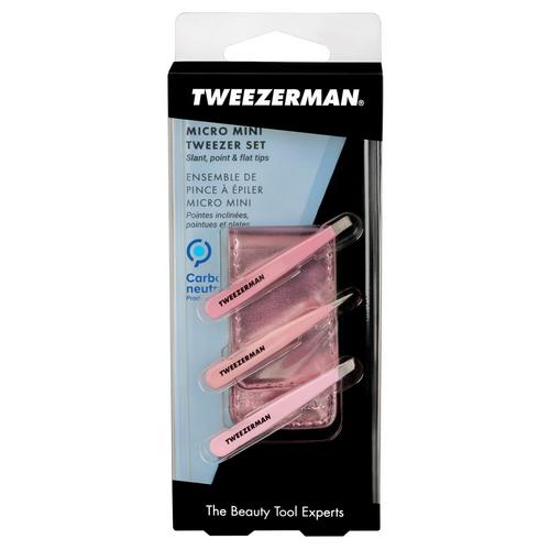 Tweezerman 4-Pc. Micro Mini Tweezer Set