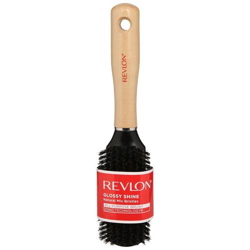 Revlon Glossy Shine Natural Mix Bristles Hair Brush
