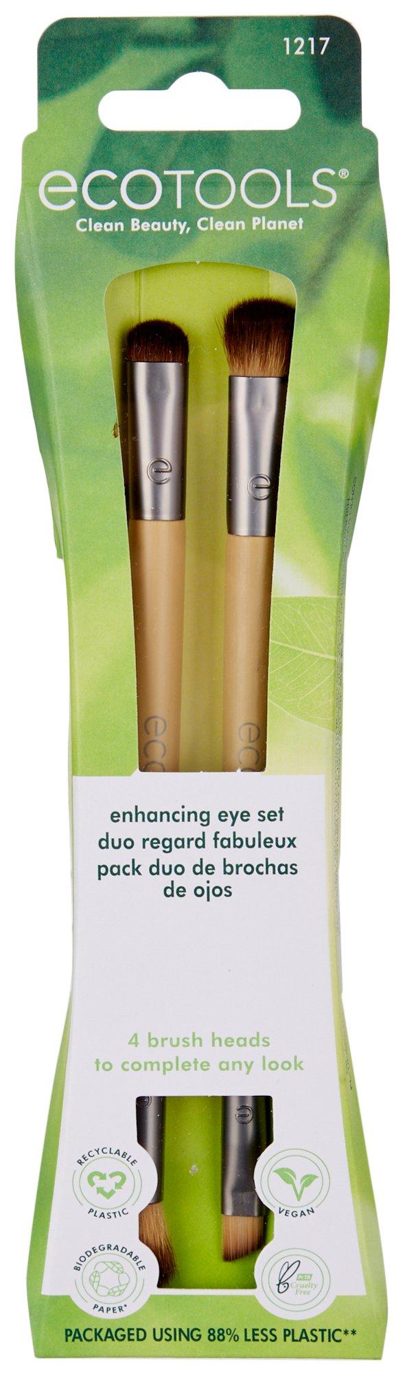 Ecotools 2-Pc. Double Ended Eye Makeup Brush Set