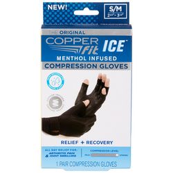 Copper Fit 1-Pr. Ice Menthol Infused Compression Gloves