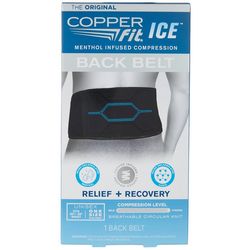 Copper Fit Ice Menthol Infused Compression Back Belt