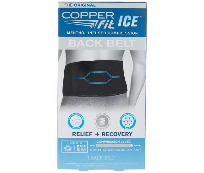 Copper Fit Ice Knee Compression Sleeve Infused with Jordan