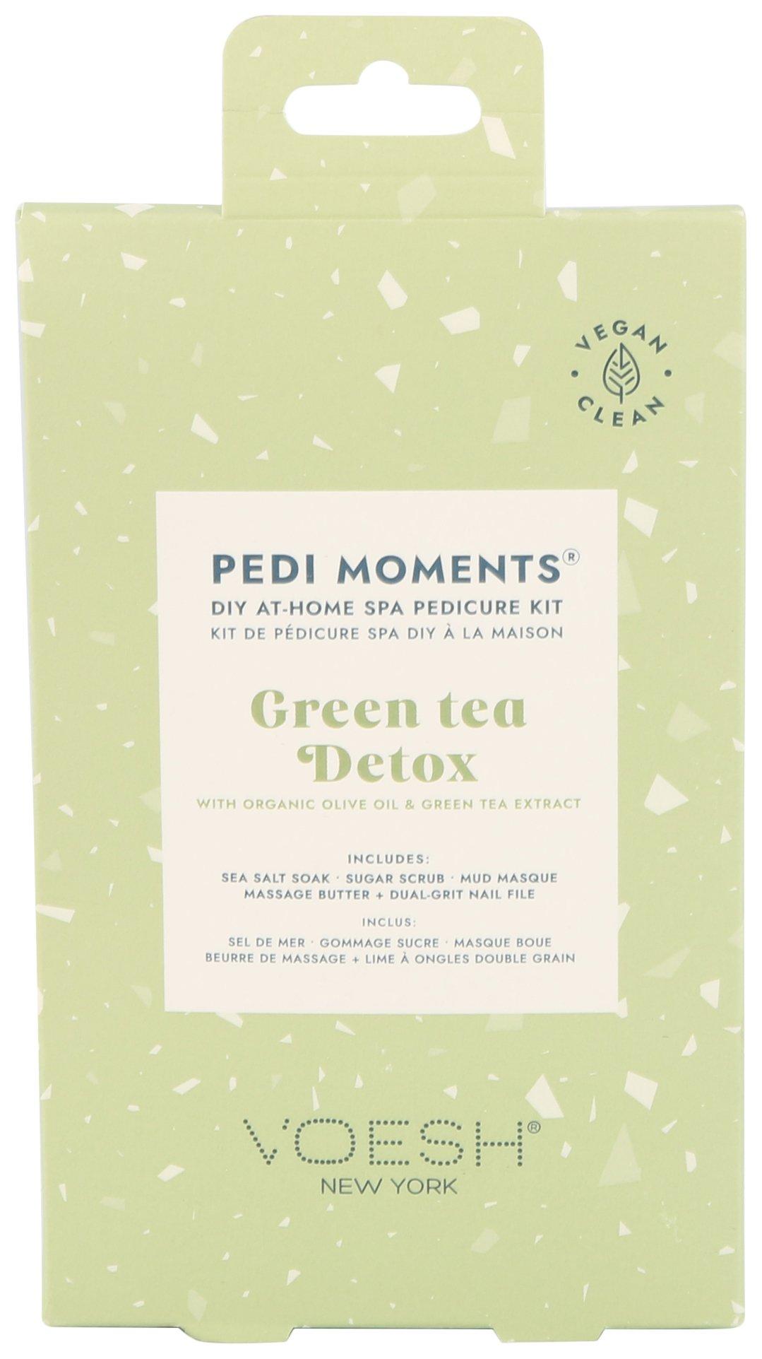 DIY Pedi Moments Green Tea Detox Spa Pedicure Kit