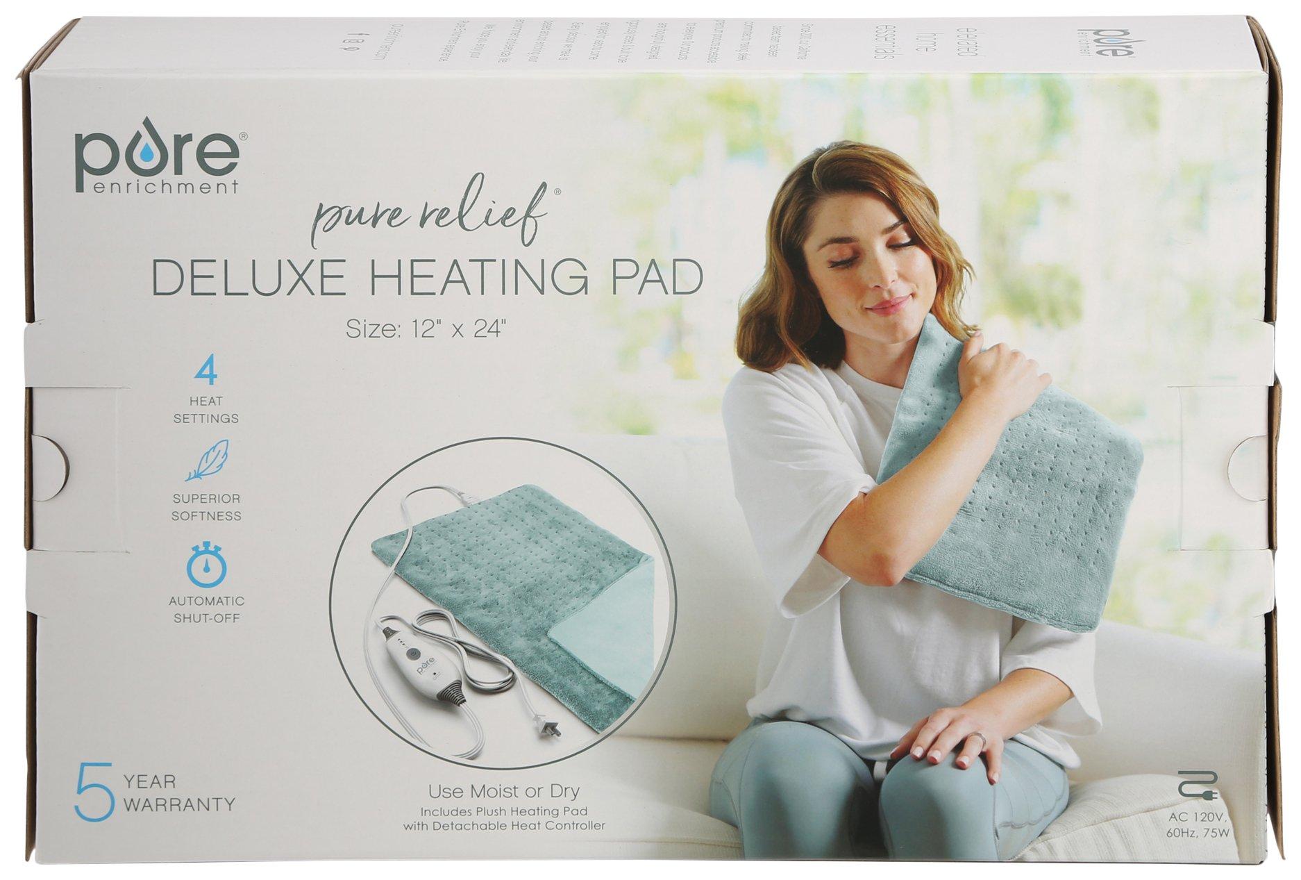 Pure Enrichment Deluxe Electric Heating Pad