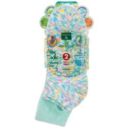 Earth Therapeutics 2-Pr. Print Moisturizing Sock Set
