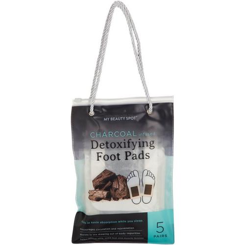 Best Accessory Group 5 Pair Charcoal Detoxifying Foot