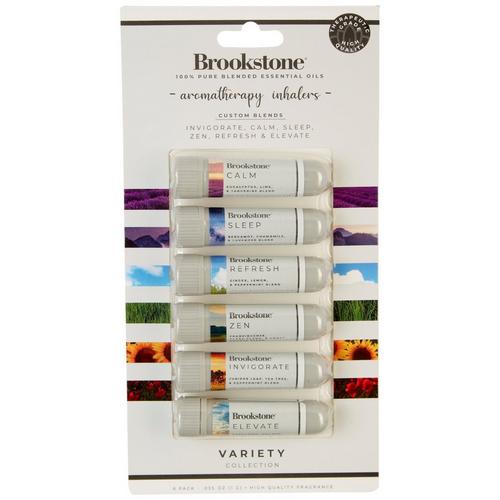 Brookstone 6 Pc Variety Aromatherapy Inhalers
