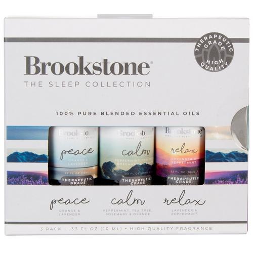 Brookstone Sleep 3 Piece Aromatherapy Essential Oil Gift