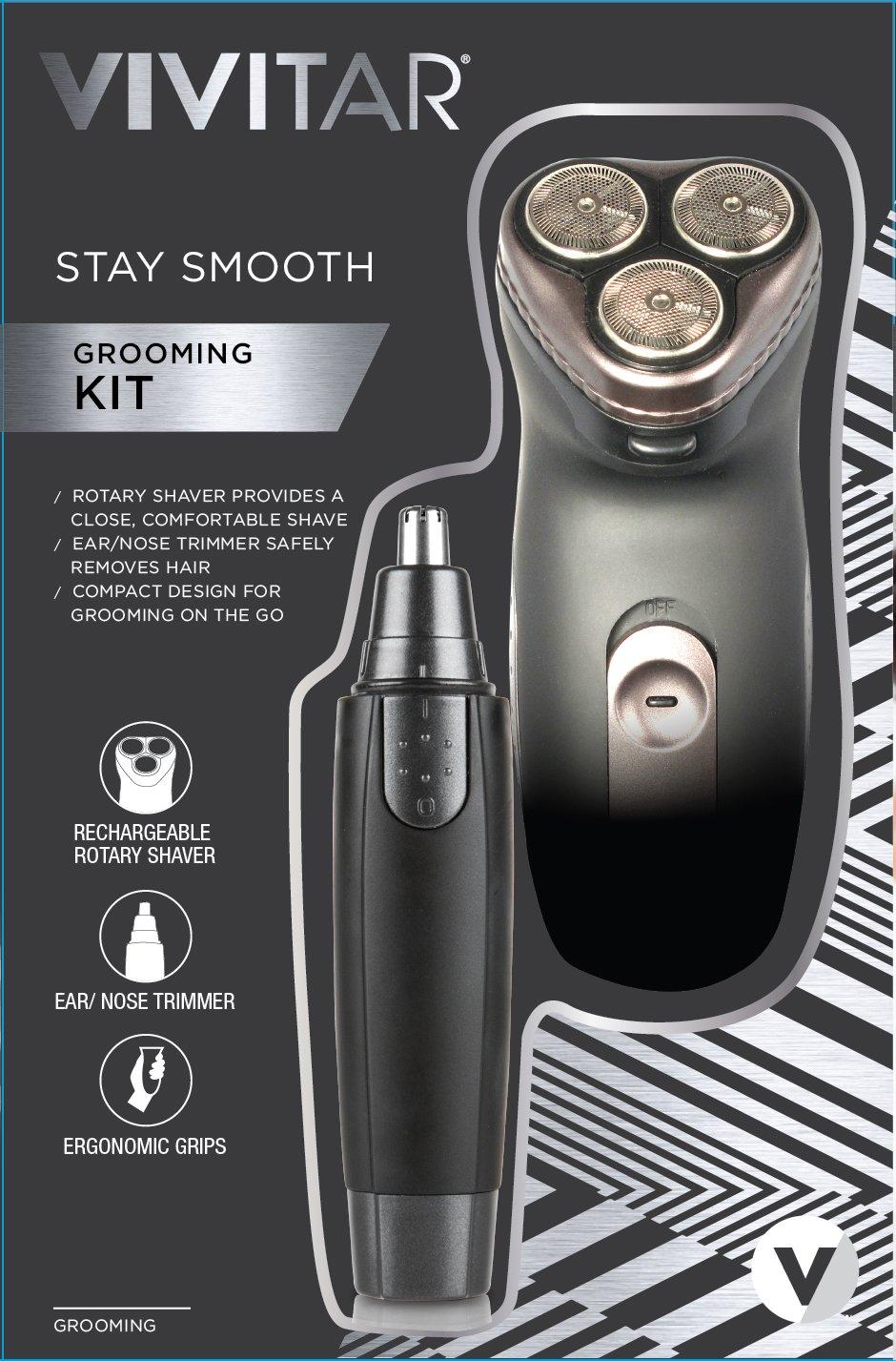Stay Smooth Shaver & Trimmer Grooming Kit