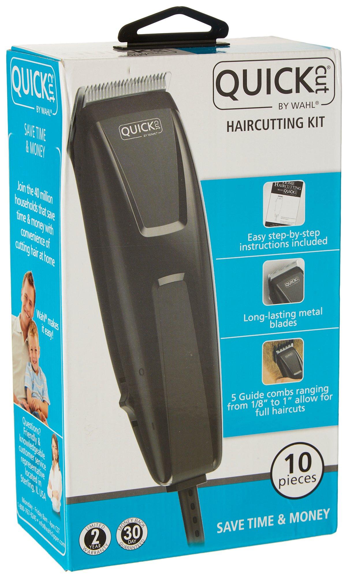 Wahl Mens 10-Pc Quick Cut Haircutting Kit