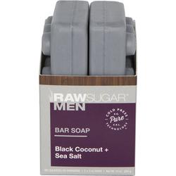 Mens 2 Pc. Black Coconut & Sea Salt Bar Soap 10oz.