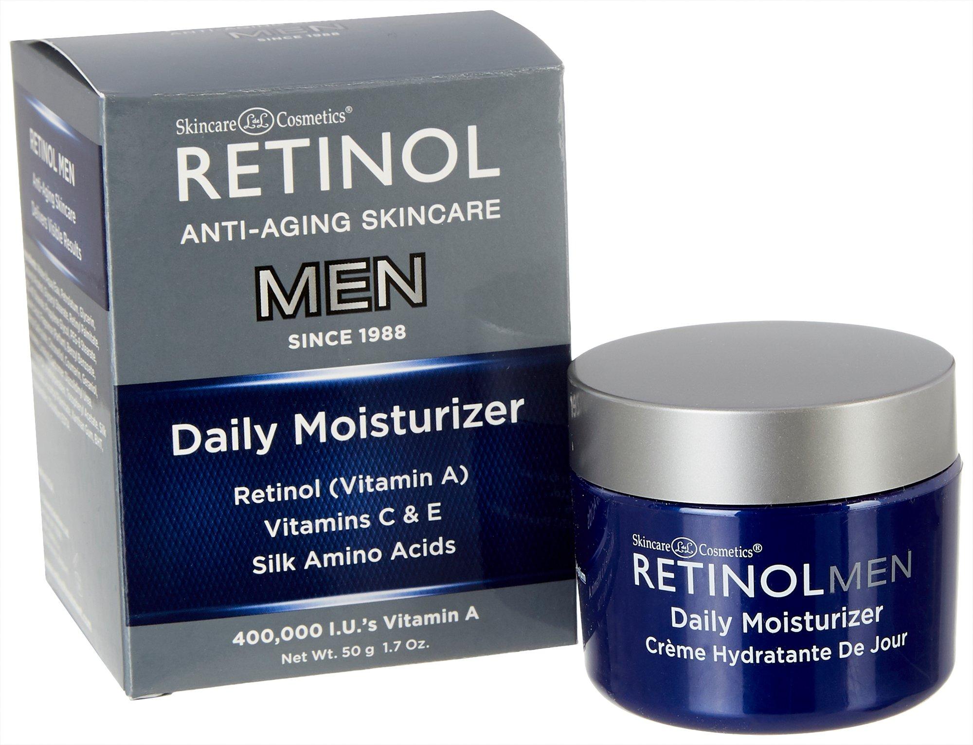 Retinol Mens Anti-Aging Skincare Daily Moisturizer