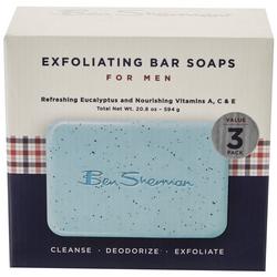 3-Pk Exfoliating Bar Soap Total Net Wt. 20.8 oz.