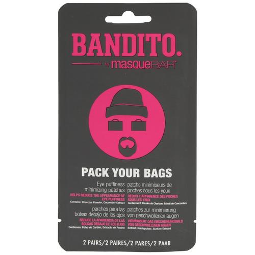 Bandito 2-Pr. Pack Your Bags Eye Minimizing Patches