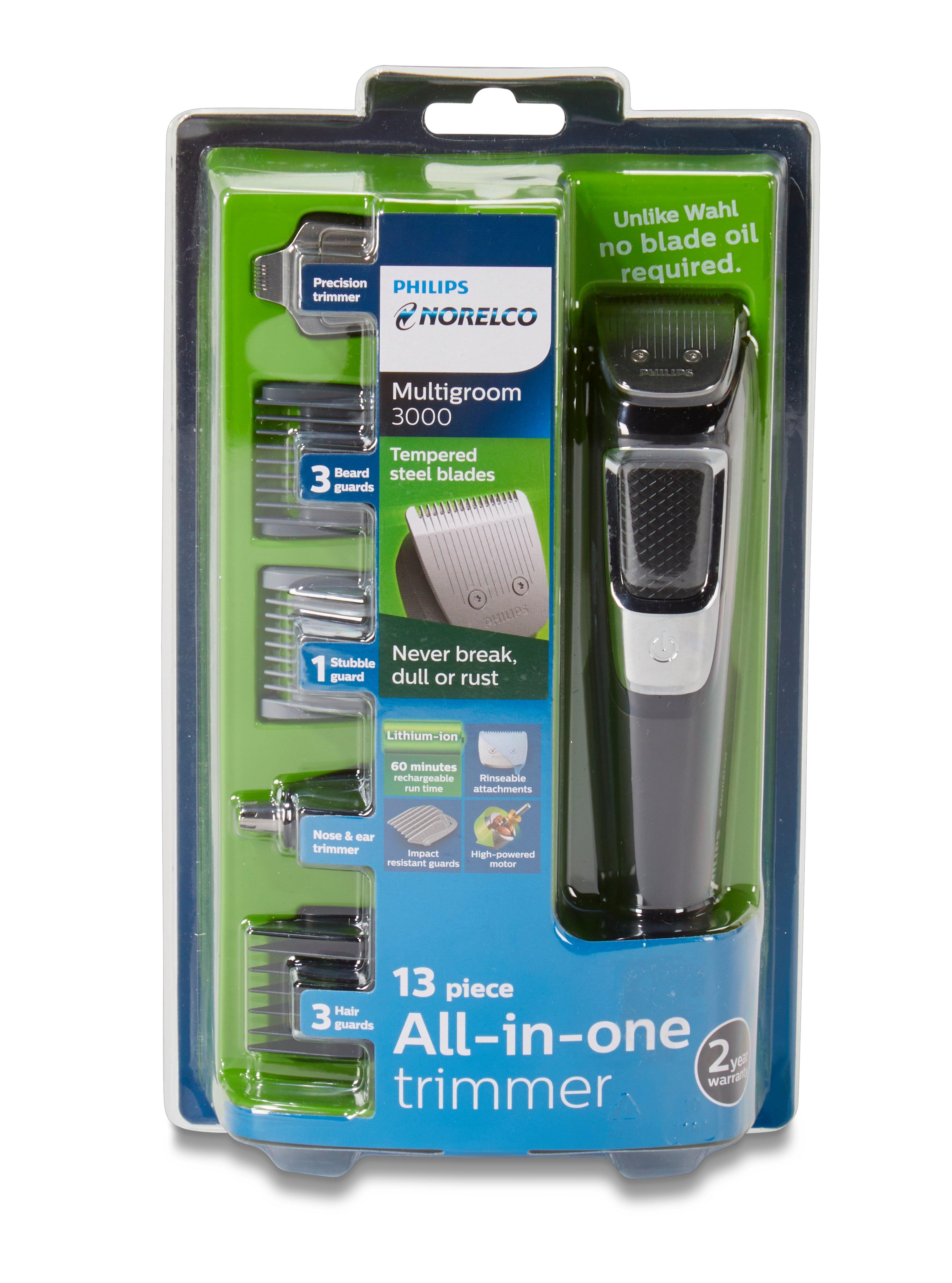 PHILLIPS Norelco 13-Pc. Multigroom 3000 All-In-One Trimmer