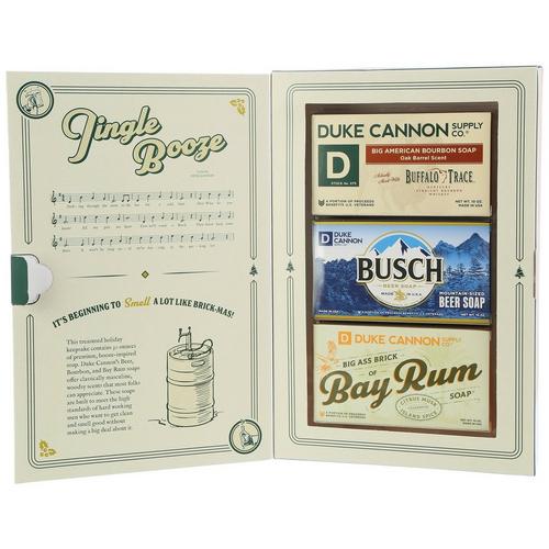 Duke Cannon 3-Pc. Jingle Booze Soap Gift Set