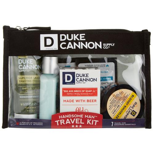 Duke Cannon Handsome Man Travel Grooming Essentials Kit