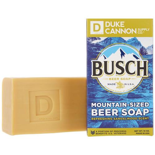 Duke Cannon Busch Mountain-Sized Sandalwood Beer Soap