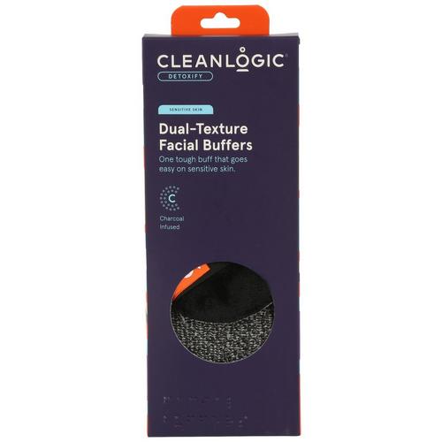 Cleanlogic 3-Pc. Dual-Texture Facial Buffer Set