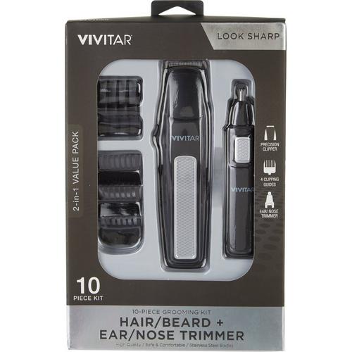 Vivitar Mens Look Sharp 10 Pc. Grooming Kit