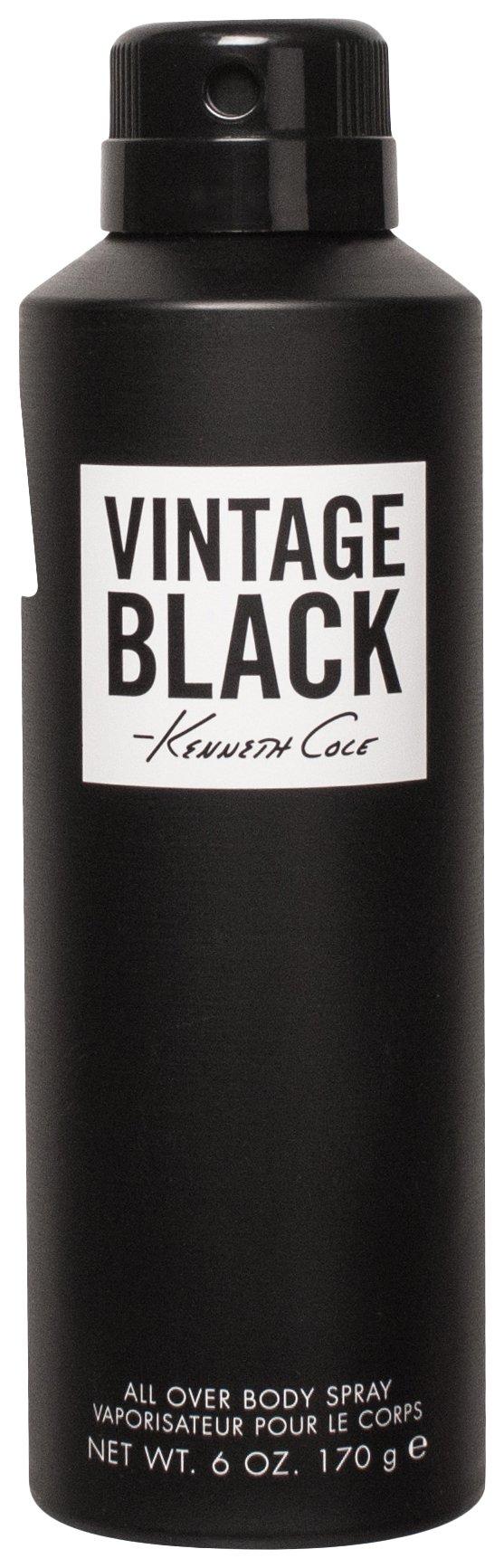 Kenneth Cole Vintage Black Mens 6 fl. oz. Body Spray