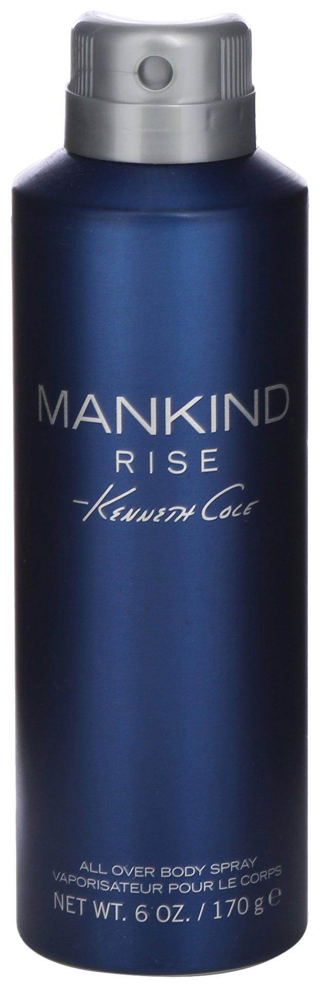 Kenneth Cole Mens 6 Oz. Mankind Rise All Over Body Spray