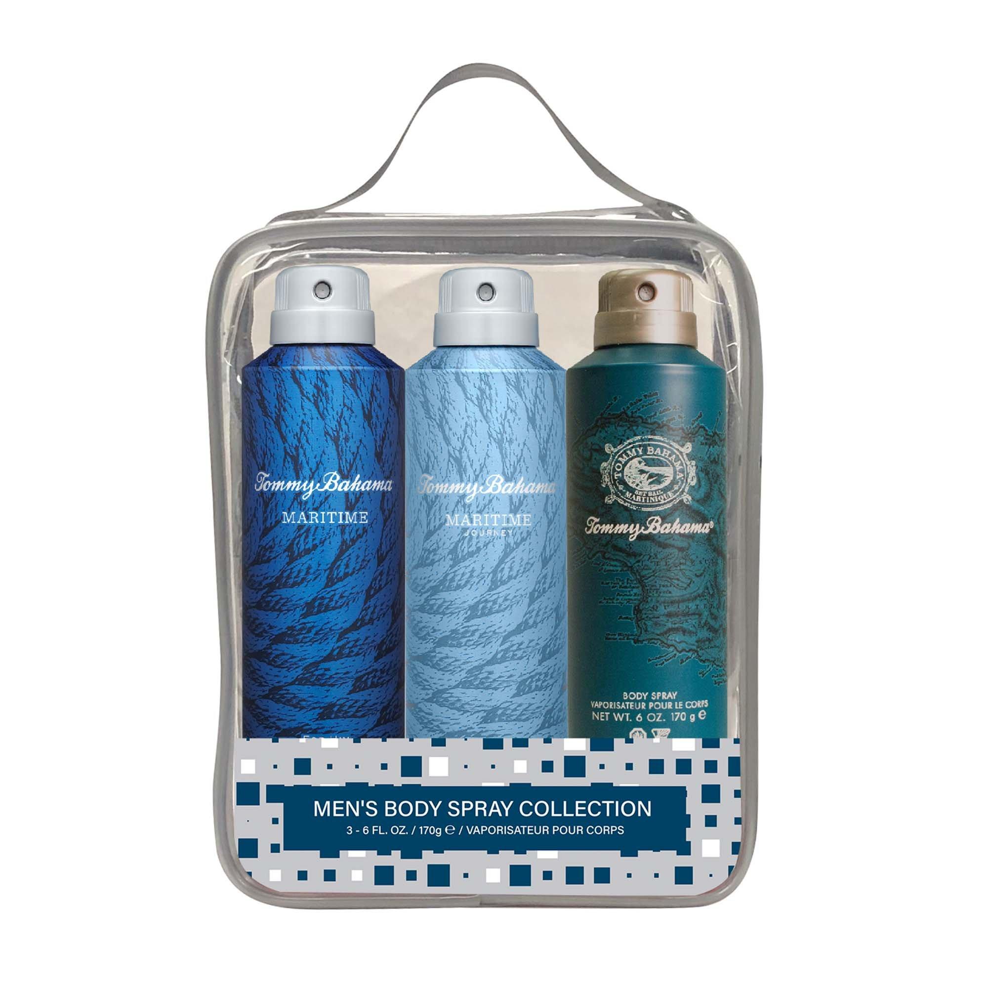 Mens 3-Pc. Body Spray Fragrance Gift Set
